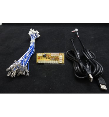 Interface Zero Delay 1 Jugador PC y Raspberry